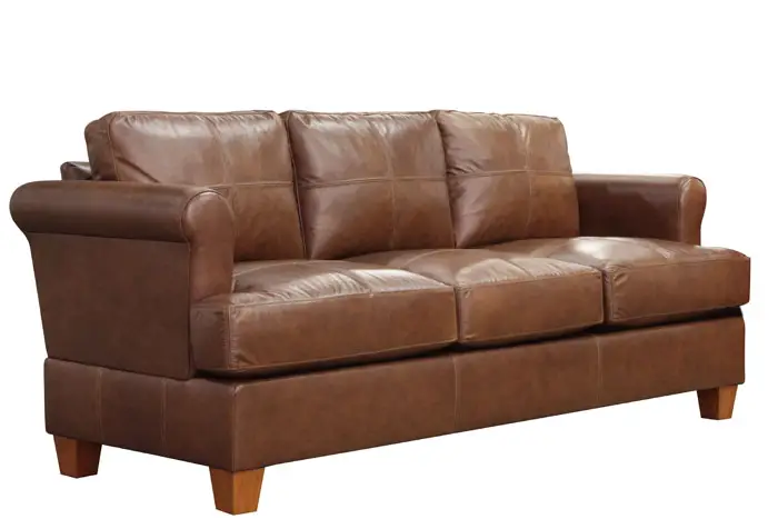 leather sofa